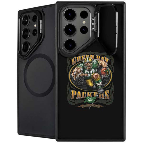 Liquid Blue NFL Green Bay Packers Running Back Galaxy S25 Ultra Kickstand Case